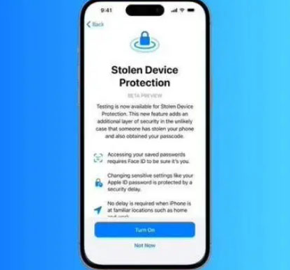 沁阳苹果授权维修店分享被盗设备保护功能开启方法 