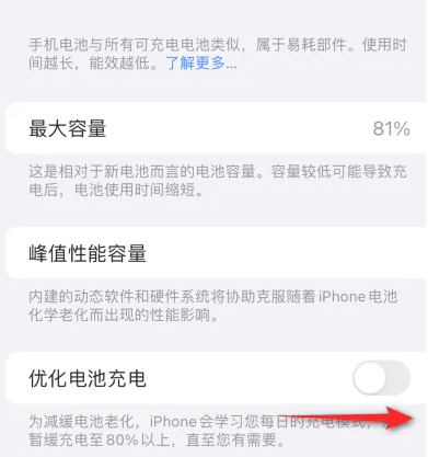 沁阳苹果15维修分享iPhone15充电到80%就充不进电了怎么办 