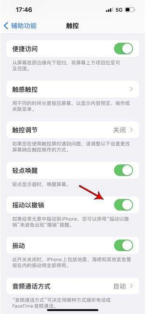 沁阳苹果手机维修分享iPhone手机如何设置摇一摇删除文字 